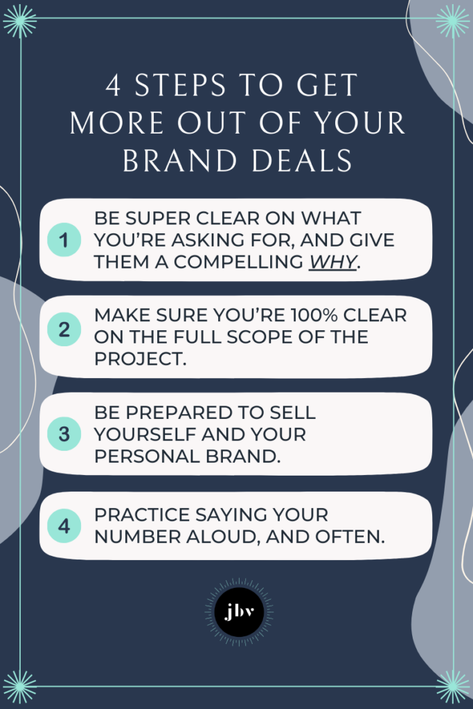 4 steps to negotiate with brands