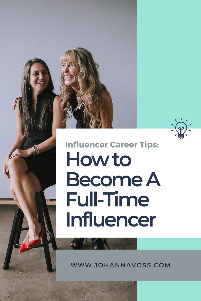 How to become a full time Influencer - johanna b. voss Agency