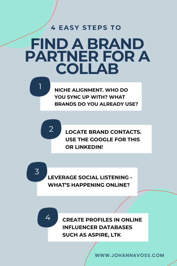 How to find a partner for a brand collab