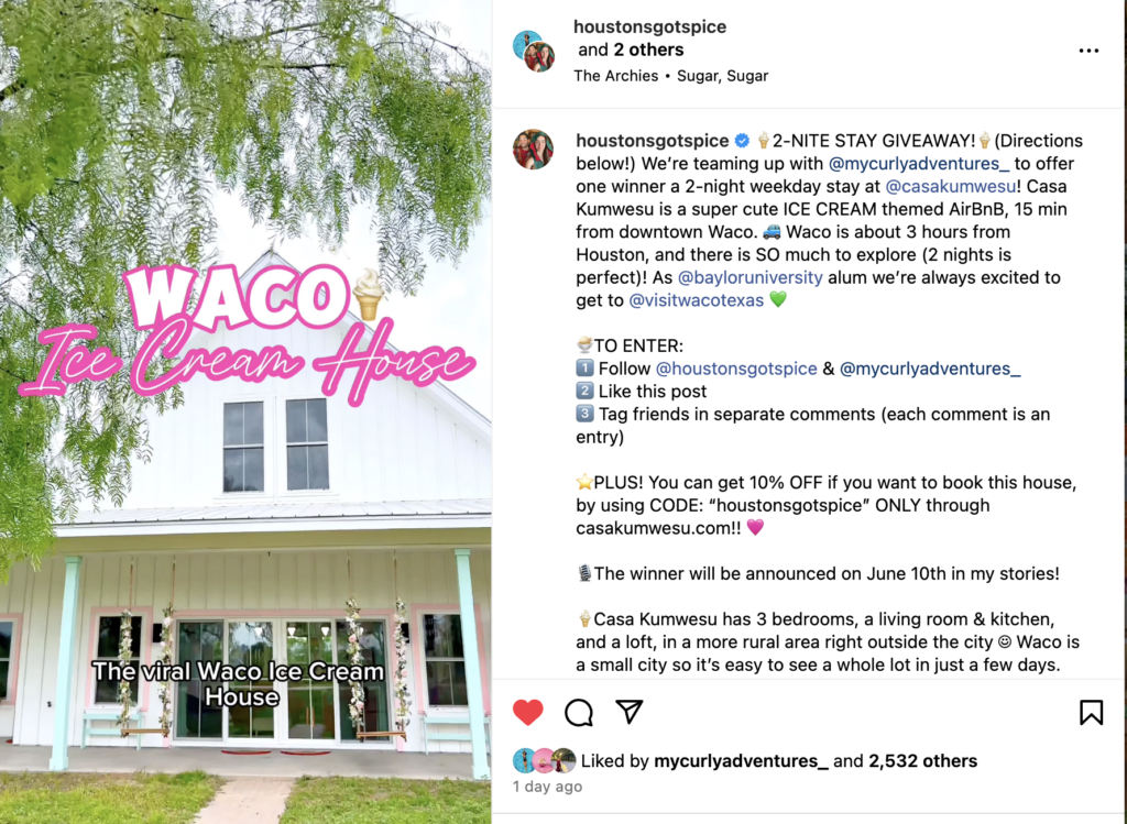 Waco Texas Ice Cream House