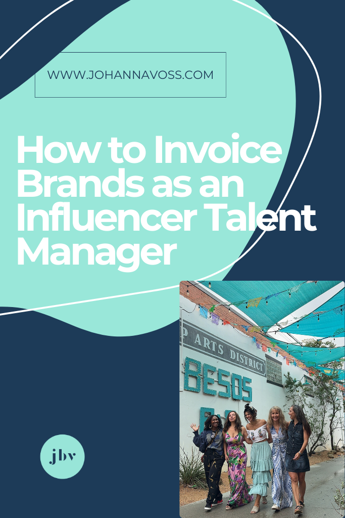 How to Invoice Brands as an Influencer Talent Manager